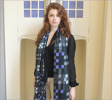 Mackintosh Check - Pure Silk Satin Wrap